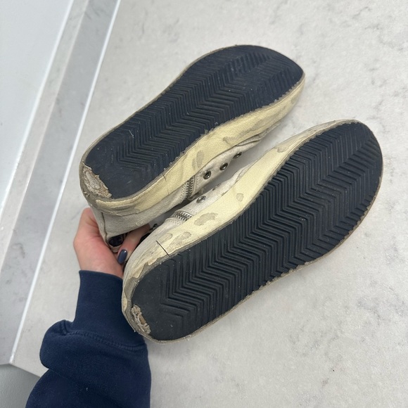 Golden Goose High Top Canvas Sneakers with Bow Laces - Picture 8 of 8